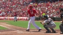 Votto's three-run wallop