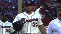 Beachy exits with sore elbow