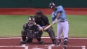 Upton's leadoff blast