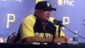 Hurdle on Pirates' win