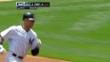 Jeter's leadoff shot