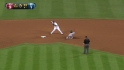 Santiago starts double play