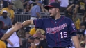 Perkins shuts the door