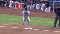 Lawrie's leadoff triple