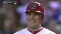 Hernandez's first career hit