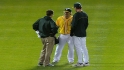 Cowgill injures ankle