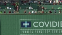 Heyward's opposite-field homer