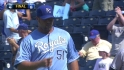 Broxton shuts the door