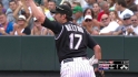 Helton's diving grab
