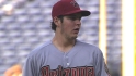 Bauer's MLB debut