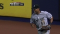 Reed shuts the door