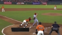 Melky's strong throw