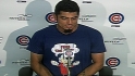 Garza on his solid outing