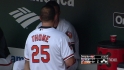 Thome's first Orioles' at-bat