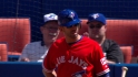 Bautista receives ovation