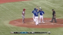 Bautista's three-run blast