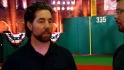Dickey visits with MLB Network