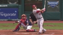 Trout's three-run homer