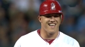 Trout singles, steals