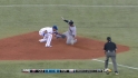 Arencibia throws out Santana