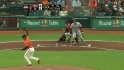 Bumgarner's quick defense