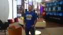 Wright visits the Fan Cave
