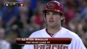 Wheeler's first big league hit