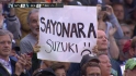 Ichiro's warm ovation