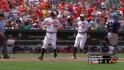 Davis' bases-clearing double