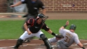 Reddick's RBI triple