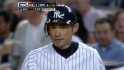 Ichiro's first home hit