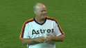 Scott's first pitch