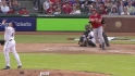 Morales' second homer of inning