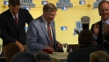 Selig enjoys Birthday Song