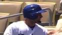 Victorino's Dodgers debut