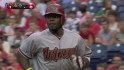 Upton's 100th career homer