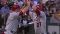 Trout's two-run tater