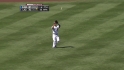 Vitters' first career at-bat