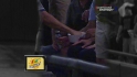 Francoeur stops for a snack
