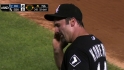 Konerko gets hit in the head