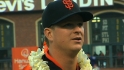 Cain's perfect-game celebration