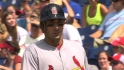 Carpenter's four-hit game