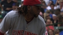Cueto's 15th win