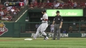 Pearce drills a double