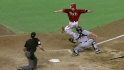 Ruggiano throws out Hill