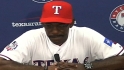 Washington on Beltre's big game