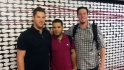 Astros visit Fan Cave
