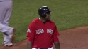 Big Papi limps off the field