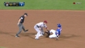 Pearce's strong throw