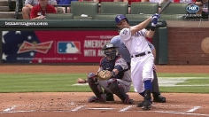 Rangers plate nine early runs, cruise past Twins